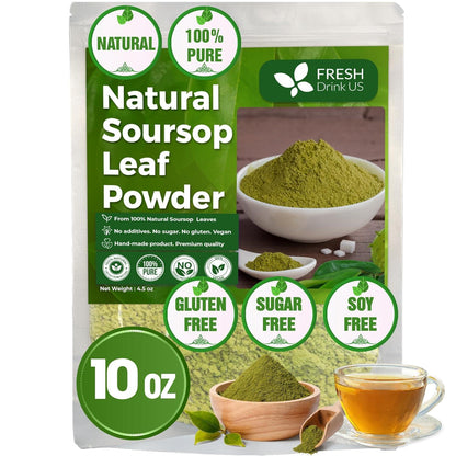 40 Premium Soursop Graviola Leaf Tea Bags, 100% Natural and Pure from Soursop Leaves, Handmade, Made With Natural Materials-Corn Fiber Tea Bag, Sugar/Caffeine/Gluten Free, Hoja Guanabana Tea