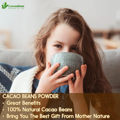 Cacao Powder, 25oz (1.56 lbs), 100% Natural & Pure, Unsweetened, Rich Chocolate Flavor, Perfect for Baking & Smoothies