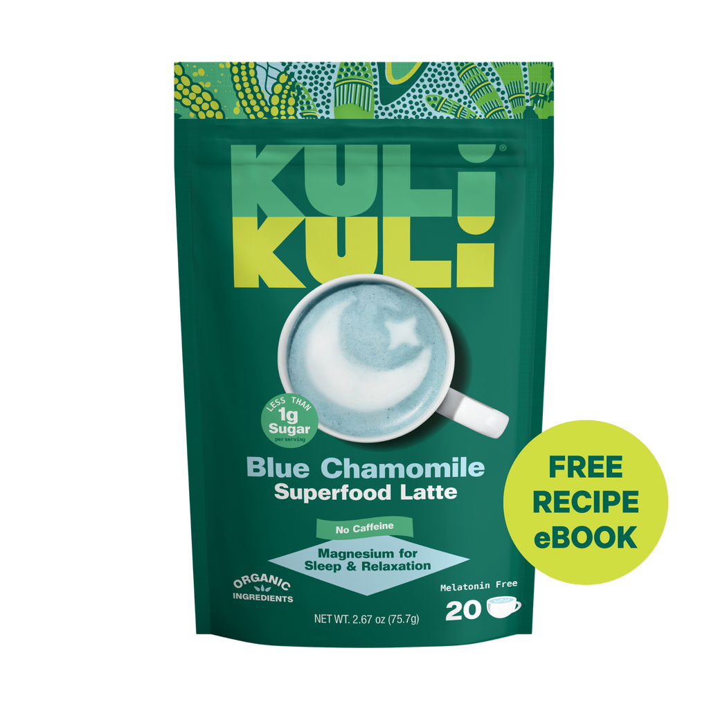 Blue Chamomile Superfood Latte