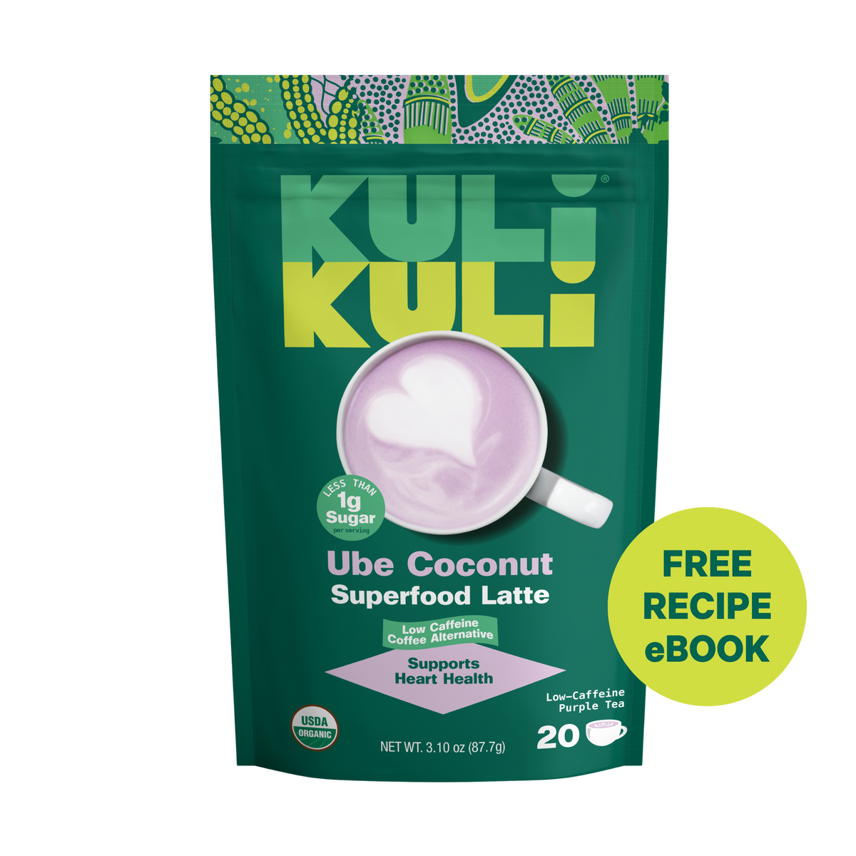 Ube Coconut Superfood Latte