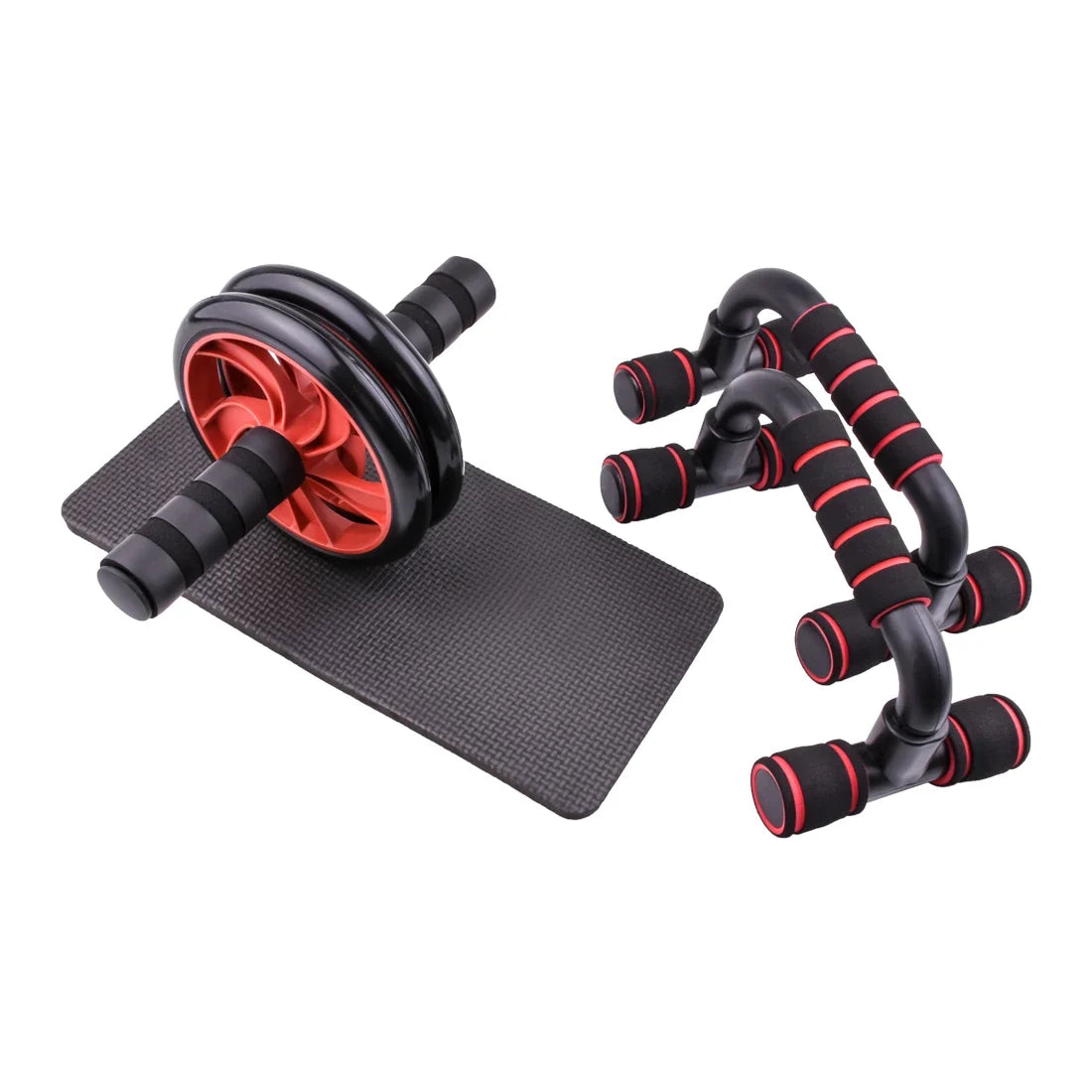 All in One Home Gym  Ab Roller Jump Rope & Mat