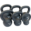 Matte Black Kettlebell for Weightlifting & Cross Training