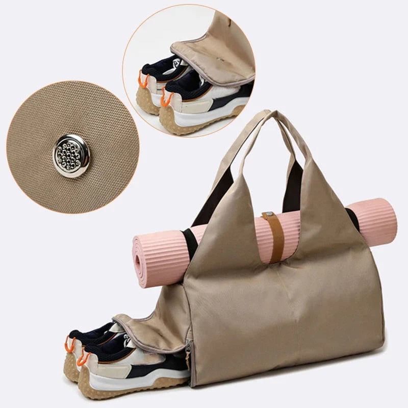Yoga Mat Tote Bag for Women