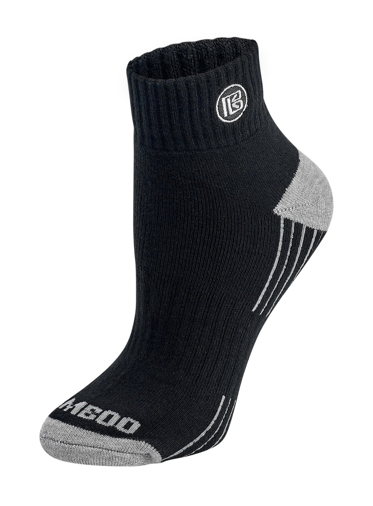 Premium Bamboo Rayon Quarter High Crew Socks - 3 Pair and 6 Pair Packs Available