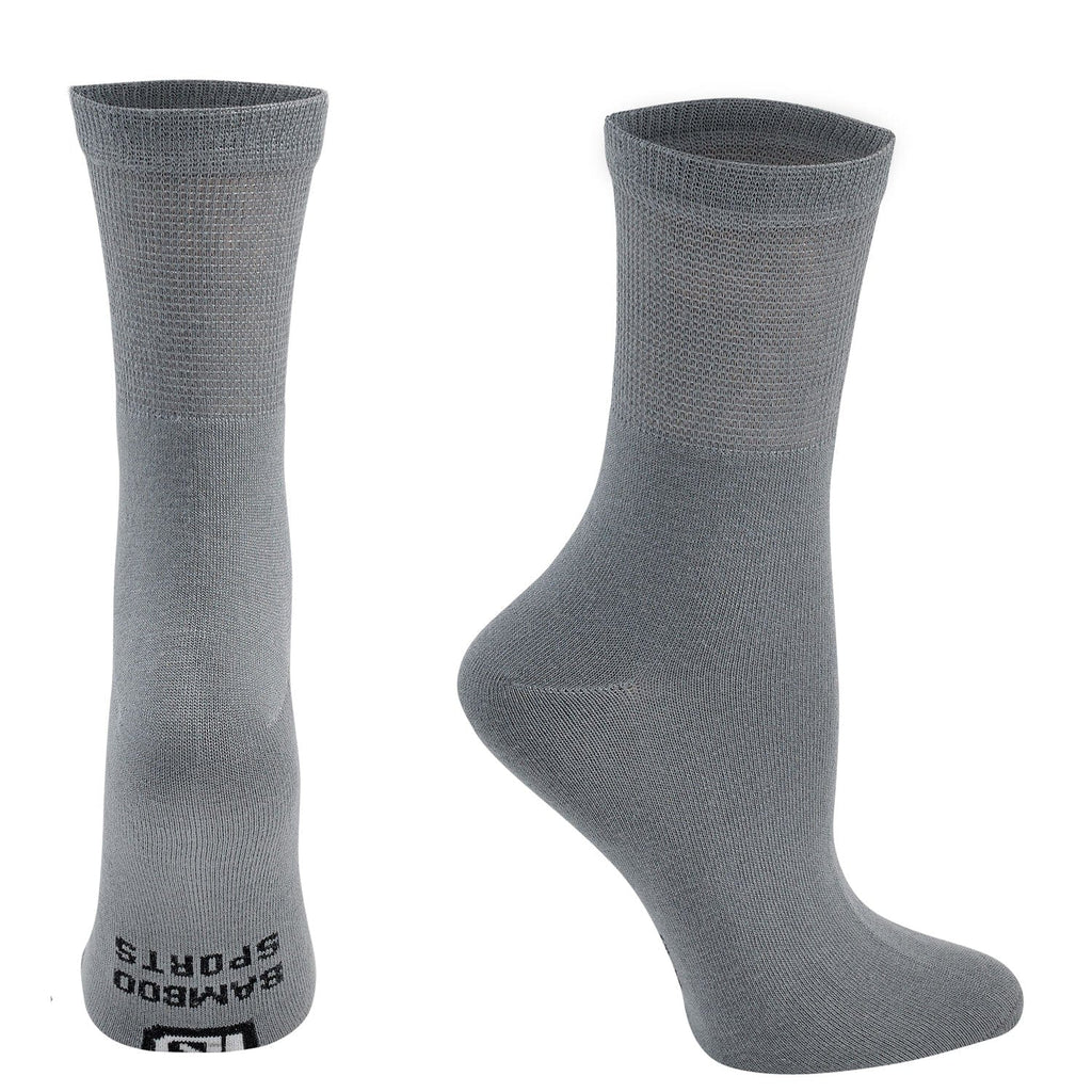 Women's Bamboo Rayon Crew Socks - 3 Pair Pack